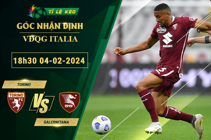 soi kèo Torino vs Salernitana
