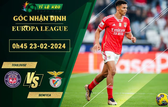soi kèo Toulouse vs Benfica