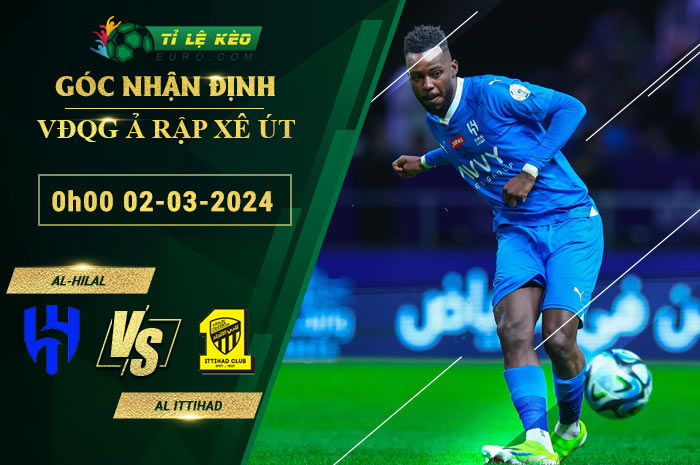soi kèo Al-Hilal vs Al Ittihad