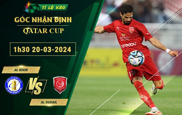 soi kèo Al Khor vs Al Duhail