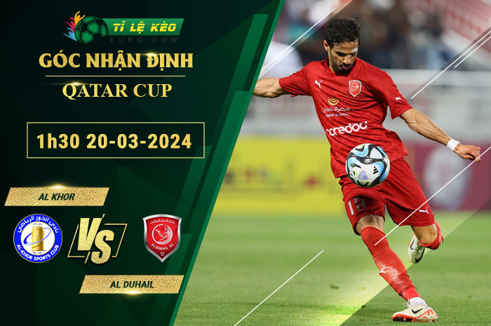 soi kèo Al Khor vs Al Duhail