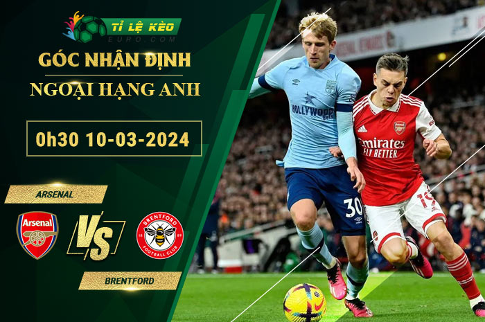 soi kèo Arsenal vs Brentford