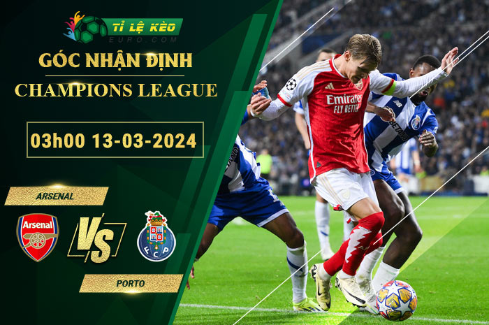 soi kèo Arsenal vs Porto