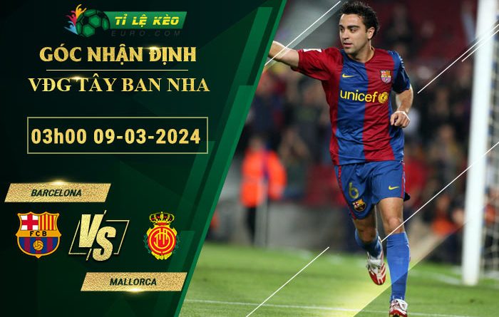 soi kèo Barcelona vs Mallorca