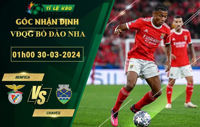 soi kèo Benfica vs Chaves