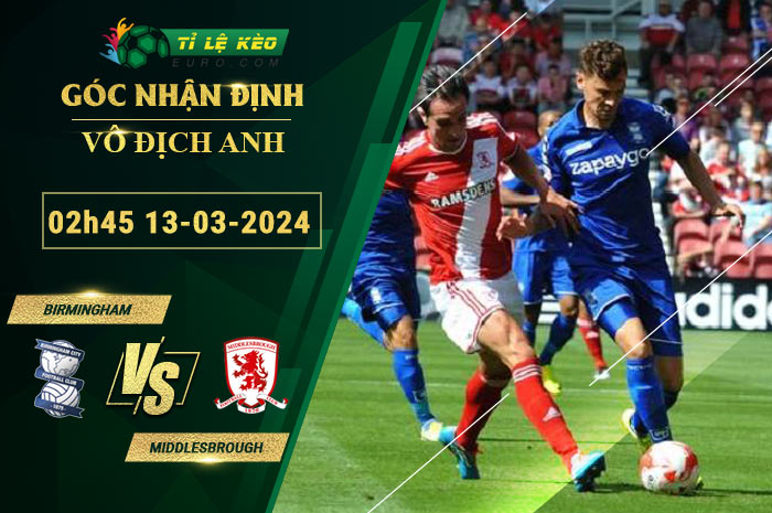 soi kèo Birmingham vs Middlesbrough