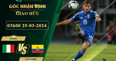 soi kèo Italia vs Ecuador