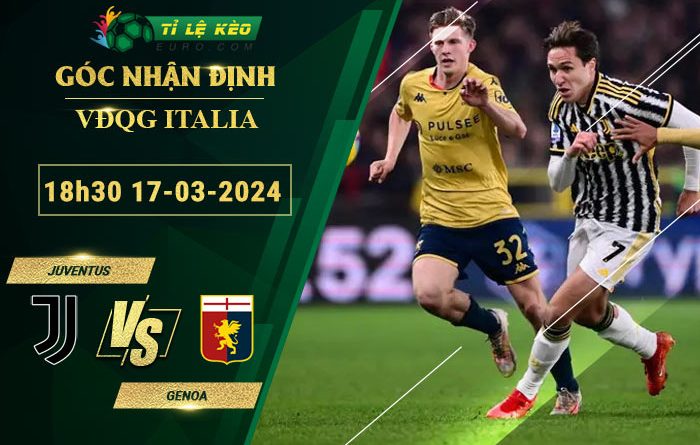 chi tiết kèo đấu Juventus vs Genoa