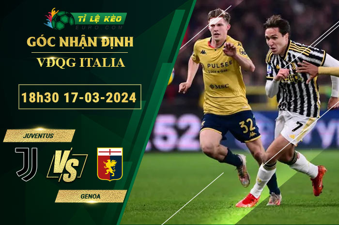 chi tiết kèo đấu Juventus vs Genoa