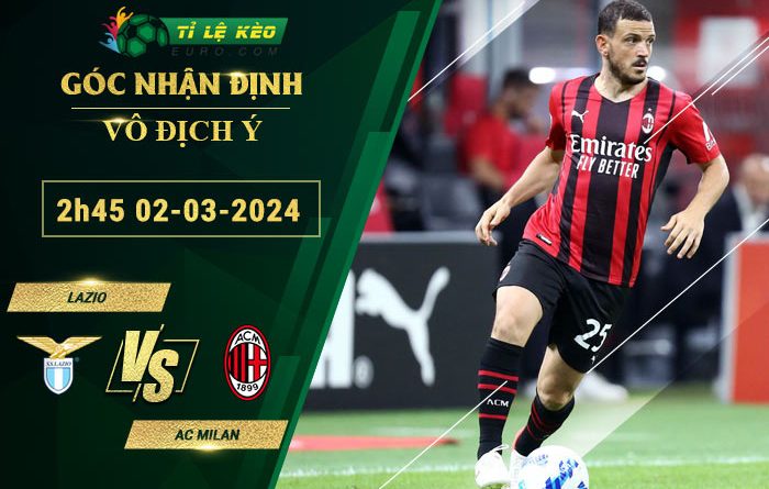 soi kèo Lazio vs AC Milan