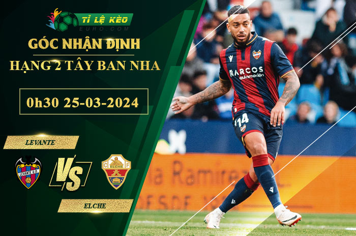 soi kèo Levante vs Elche