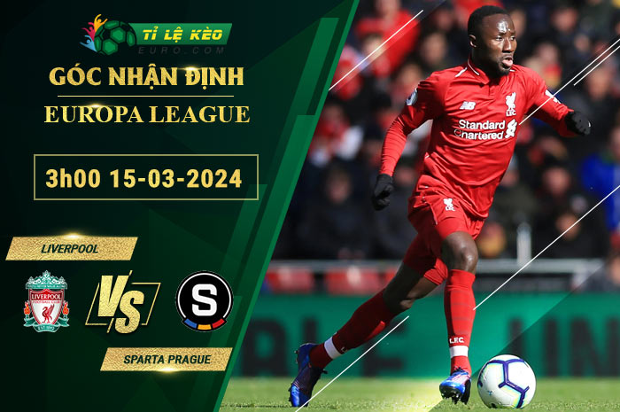 chi tiết kèo đấu Liverpool vs Sparta Prague