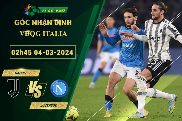 soi kèo Napoli vs Juventus