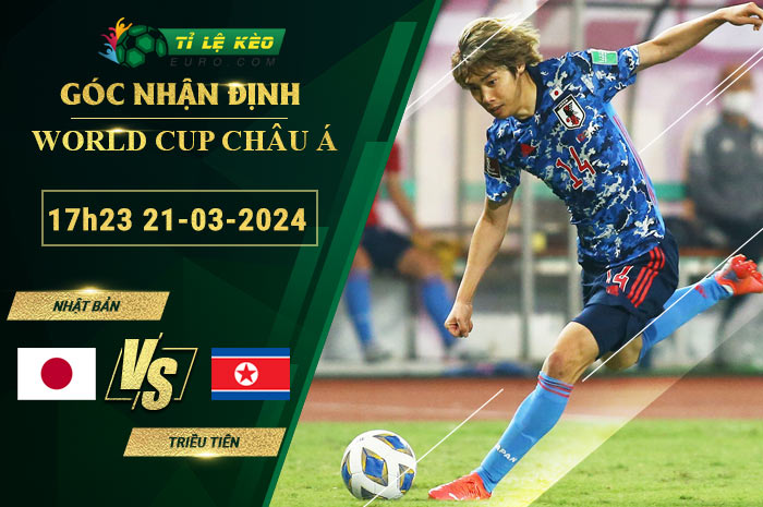 soi kèo Nhật Bản vs Triều Tiên