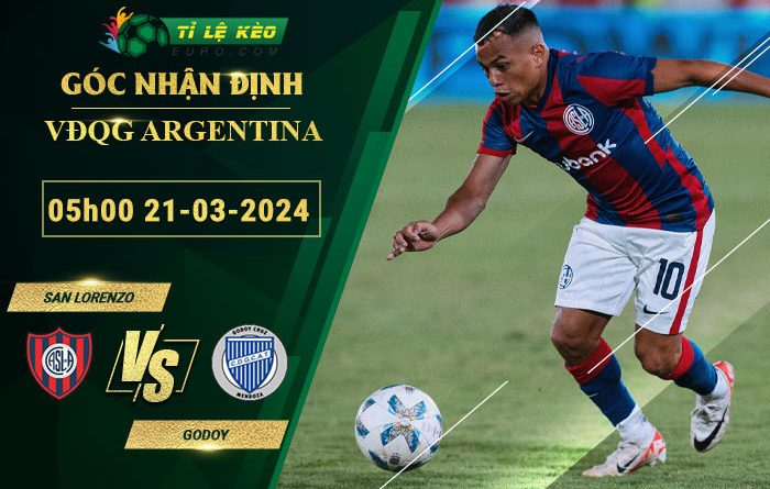 soi kèo San Lorenzo vs Godoy