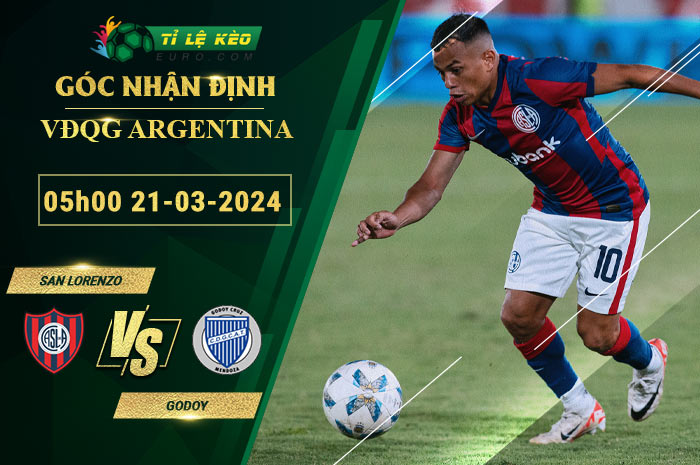 soi kèo San Lorenzo vs Godoy
