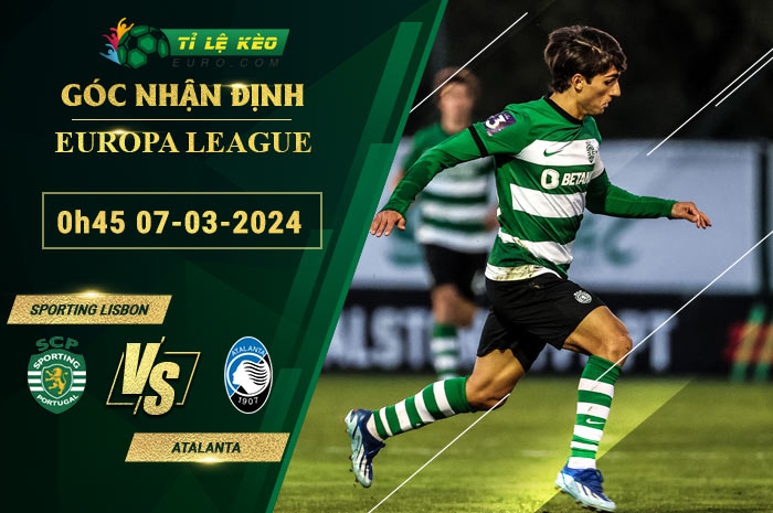 soi kèo Sporting Lisbon vs Atalanta