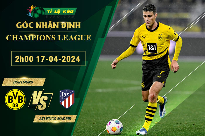 soi kèo Dortmund vs Atletico Madrid