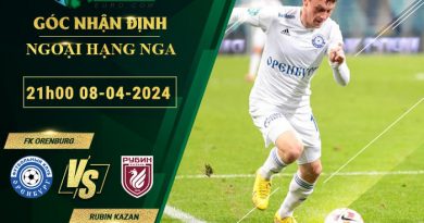 soi kèo Orenburg vs Rubin Kazan