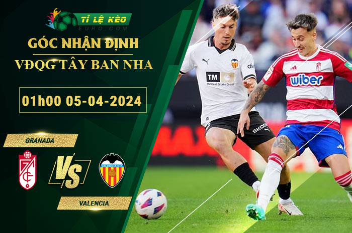 soi kèo Granada vs Valencia