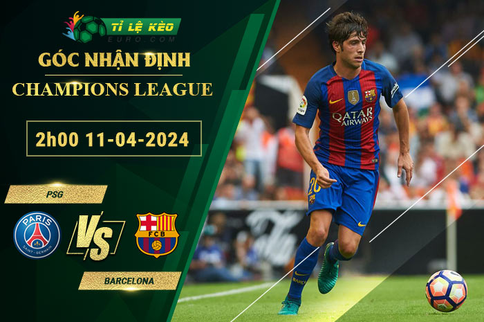 soi kèo PSG vs Barcelona