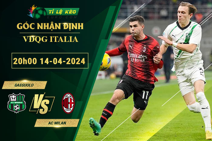 soi kèo Sassuolo vs AC Milan