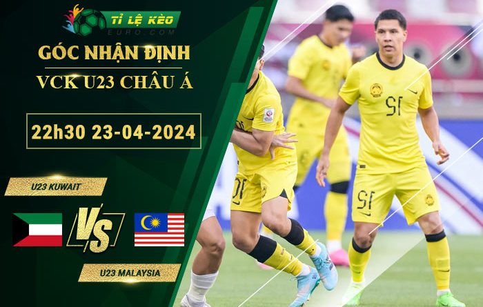 soi kèo U23 Kuwait vs U23 Malaysia
