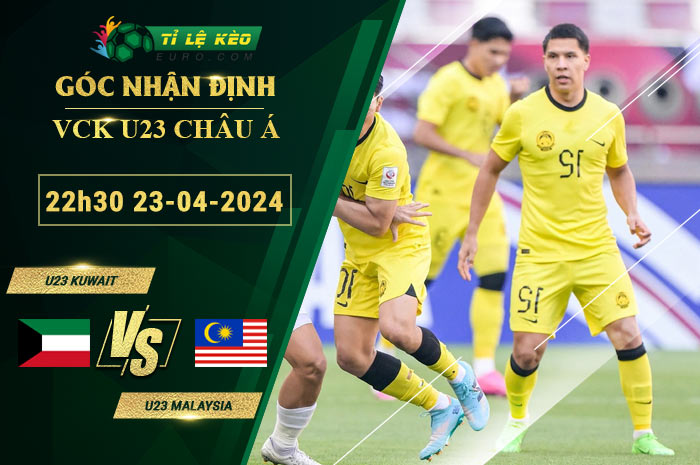 soi kèo U23 Kuwait vs U23 Malaysia
