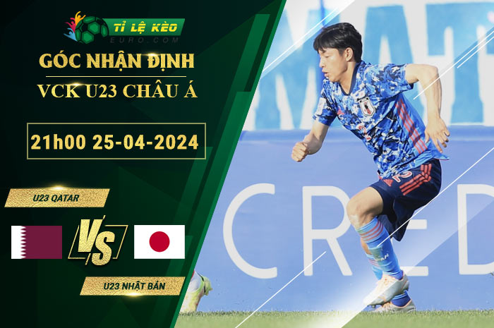 soi kèo U23 Qatar vs U23 Nhật Bản