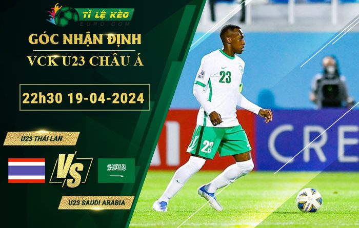 soi kèo U23 Thái Lan vs U23 Saudi Arabia