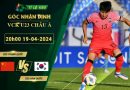 soi kèo U23 Trung Quốc vs U23 Hàn Quốc